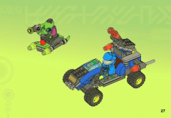 LEGO 7050 instructions page 27 – build guide