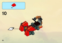 LEGO 70500 instructions page 10 – build guide