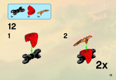 LEGO 70500 instructions page 15 – build guide