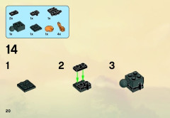 LEGO 70500 instructions page 20 – build guide