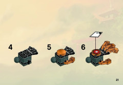 LEGO 70500 instructions page 21 – build guide