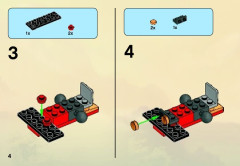 LEGO 70500 instructions page 4 – build guide