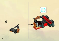 LEGO 70500 instructions page 8 – build guide