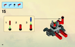 LEGO 70501 instructions page 18 – build guide