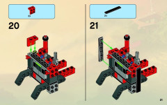 LEGO 70501 instructions page 21 – build guide
