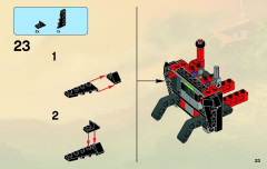 LEGO 70501 instructions page 23 – build guide
