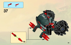 LEGO 70501 instructions page 33 – build guide