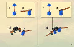 LEGO 70501 instructions page 5 – build guide