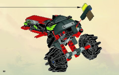 LEGO 70501 instructions page 52 – build guide