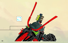 LEGO 70501 instructions page 54 – build guide