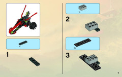 LEGO 70501 instructions page 7 – build guide
