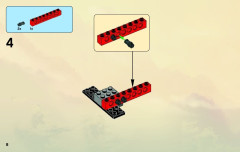 LEGO 70501 instructions page 8 – build guide