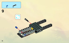 LEGO 70502 instructions page 10 – build guide