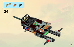 LEGO 70502 instructions page 35 – build guide