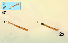 LEGO 70502 instructions page 48 – build guide