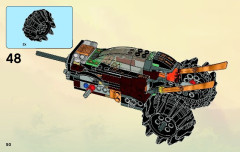 LEGO 70502 instructions page 50 – build guide