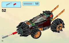 LEGO 70502 instructions page 54 – build guide