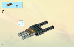 LEGO 70502 instructions page 8 – build guide