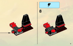 LEGO 70503 instructions page 11 – build guide