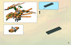 LEGO 70503 instructions page 13 – build guide