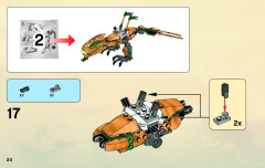 LEGO 70503 instructions page 24 – build guide