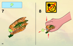 LEGO 70503 instructions page 44 – build guide
