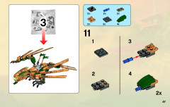 LEGO 70503 instructions page 47 – build guide