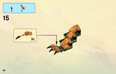 LEGO 70503 instructions page 66 – build guide