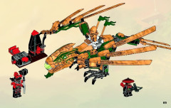LEGO 70503 instructions page 69 – build guide