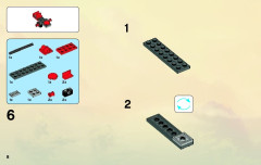 LEGO 70503 instructions page 8 – build guide