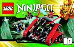LEGO 70504 instructions page 1 – build guide