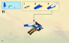 LEGO 70504 instructions page 10 – build guide