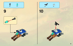 LEGO 70504 instructions page 9 – build guide