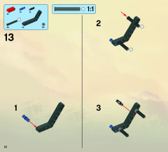 LEGO 70504 instructions page 12 – build guide