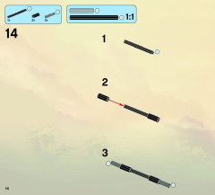 LEGO 70504 instructions page 14 – build guide