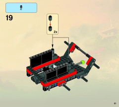 LEGO 70504 instructions page 21 – build guide