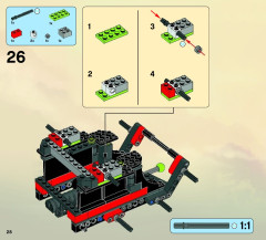LEGO 70504 instructions page 28 – build guide