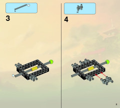 LEGO 70504 instructions page 3 – build guide