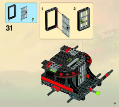 LEGO 70504 instructions page 33 – build guide