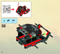 LEGO 70504 instructions page 34 – build guide