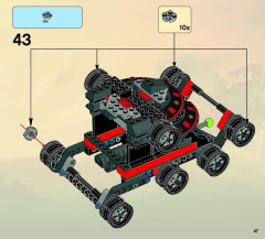 LEGO 70504 instructions page 47 – build guide