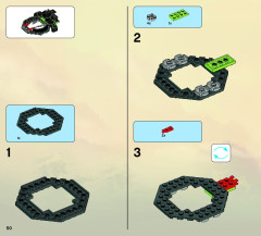LEGO 70504 instructions page 50 – build guide