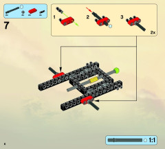 LEGO 70504 instructions page 6 – build guide