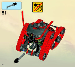 LEGO 70504 instructions page 62 – build guide