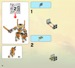 LEGO 70505 instructions page 18 – build guide