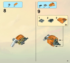 LEGO 70505 instructions page 21 – build guide