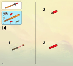 LEGO 70505 instructions page 42 – build guide