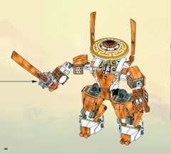 LEGO 70505 instructions page 44 – build guide