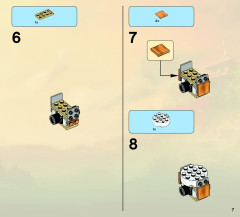 LEGO 70505 instructions page 7 – build guide