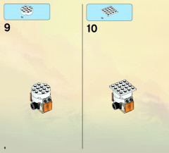 LEGO 70505 instructions page 8 – build guide